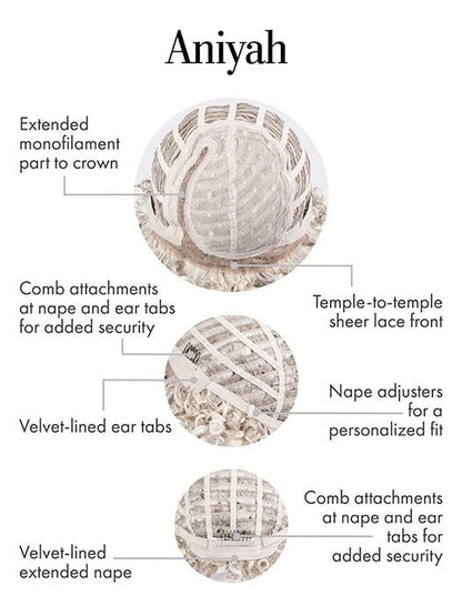 Aniyah | Synthetic Lace Front Wig (Mono Part)