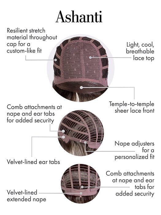 Ashanti | Synthetic Lace Front Wig (Lace Top)