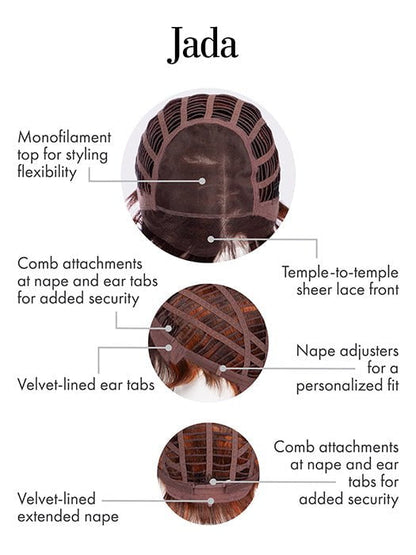 Jada | Synthetic Lace Front Wig (Mono Top)