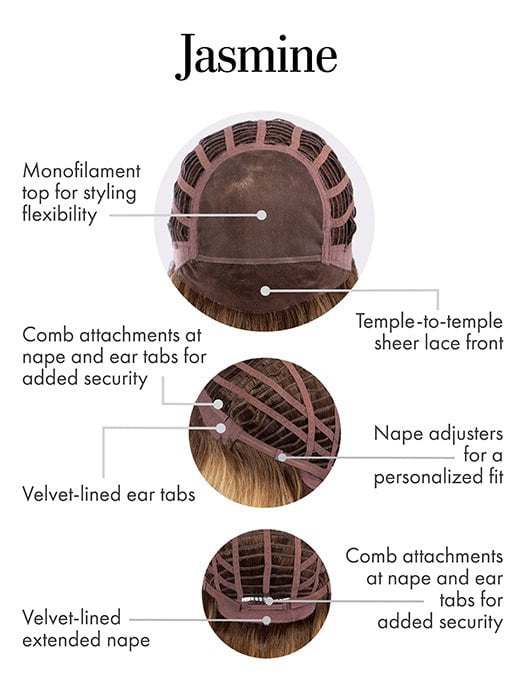 Jasmine | Synthetic Lace Front Wig (Mono Top)