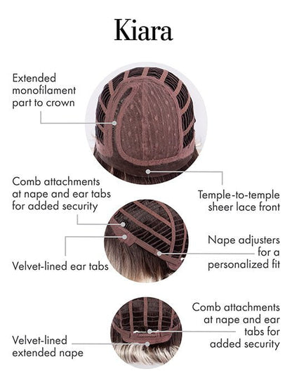 Kiara | Synthetic Lace Front Wig (Mono Part)