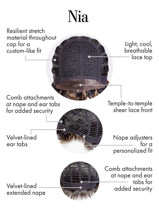 Nia | Synthetic Lace Front Wig (Lace Top)