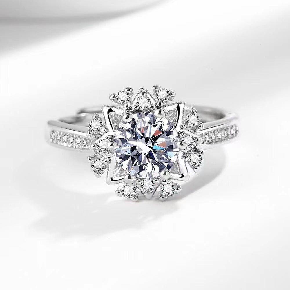 European And American Cuff Bracelet Trendy Ring