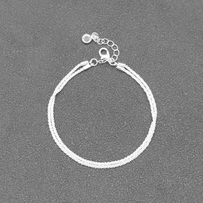 Fashion Trend Sparkling Foot Ornaments Double Layer