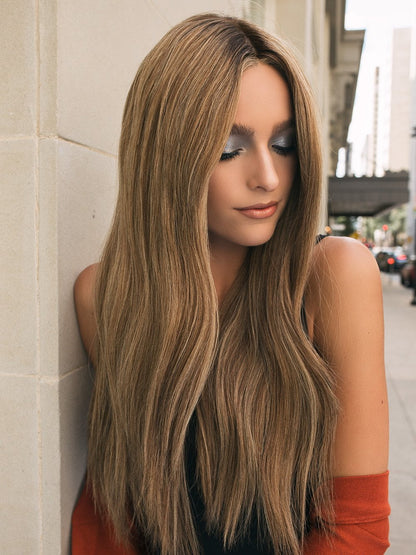 Glamour and More | Remy Human Hair Lace Front Wig (Hand-Tied)