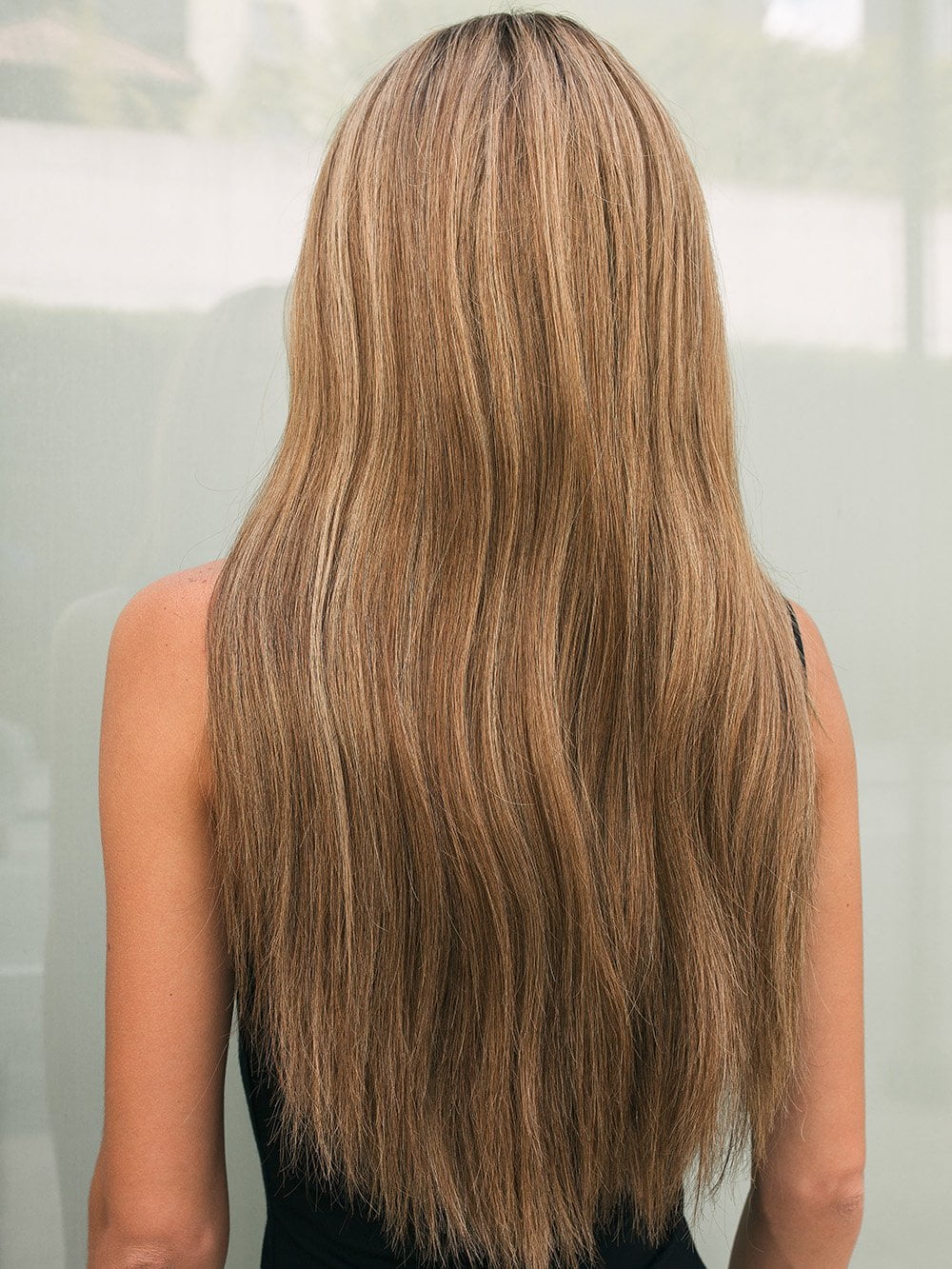 Glamour and More | Remy Human Hair Lace Front Wig (Hand-Tied)