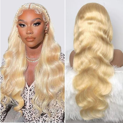 Former LACE Head Cap LACE FRONTAL WIG13x4 Straight 613 BLONDE Straight Hair