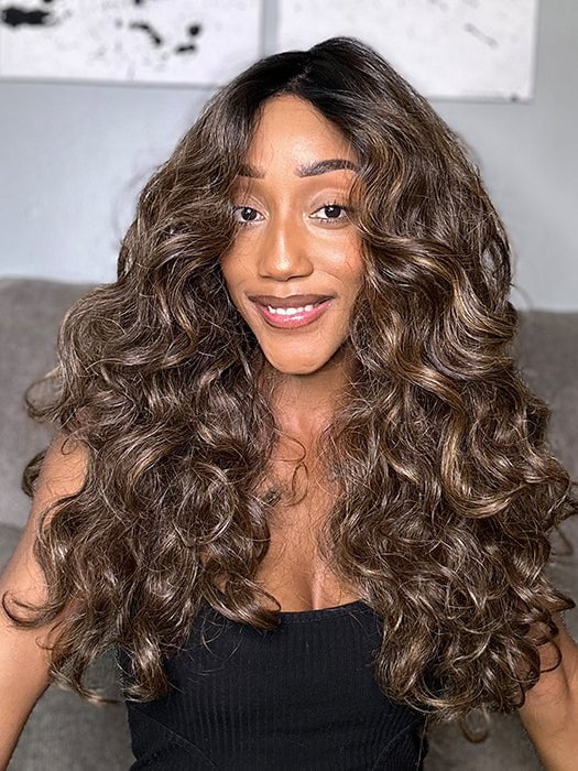 Laila | Synthetic Lace Front Wig (Mono Top)